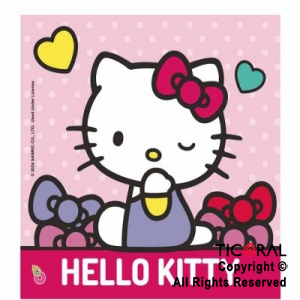 HELLO KITTY SERVILLETAS PREMIUM x 20